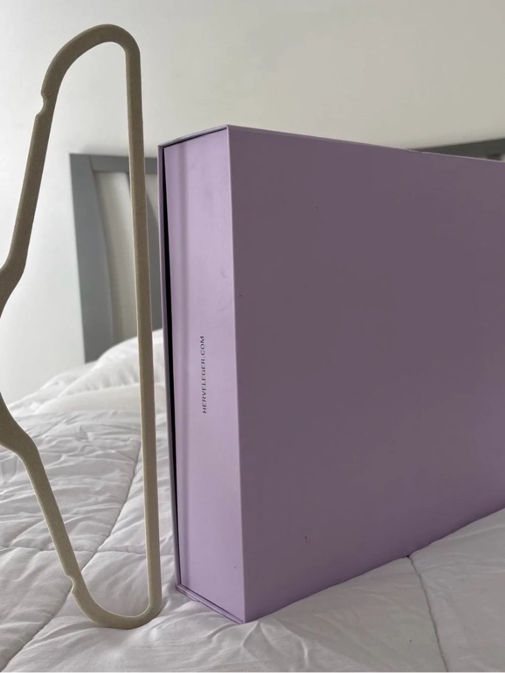 Herve Leger Lilac Logo Presentation Box